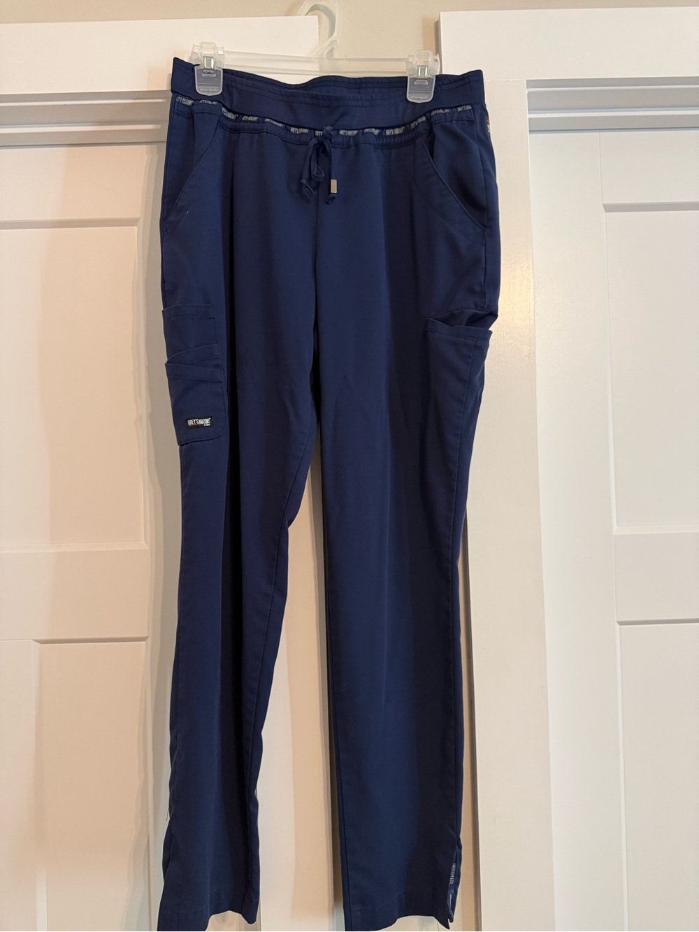 Grey's Anatomy Navy Blue Women's Cargo Scrub Pants